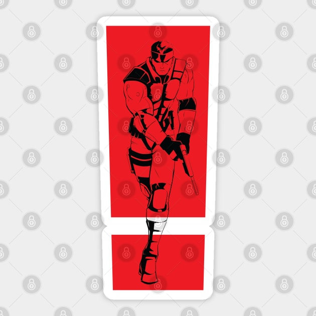 Metal Gear Solid - Exclamation Point Sticker by CoolDojoBro